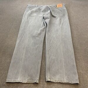 vtg Levis 501XX Jeans Mens 44 Fits 43x30 Shrink to Fit Gray Denim Button Fly